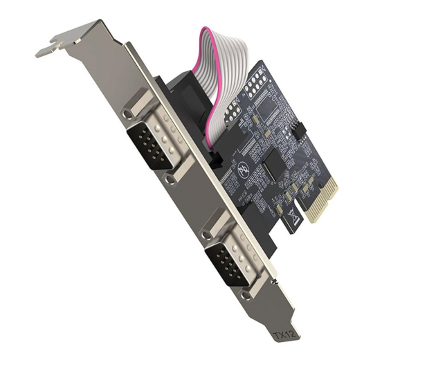 UNITEK PCI Express kontroler 2x RS-232 Y-7504BBK01 - 1455260 - zdjęcie 3